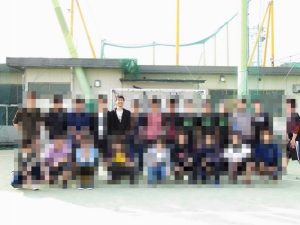 大学時代、サッカー