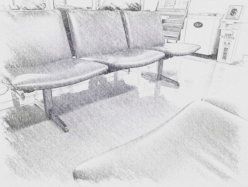 病院の椅子