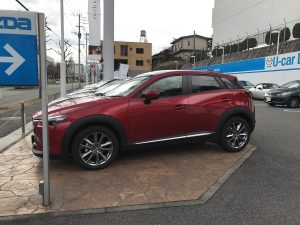 マツダ cx−3 サイドビュー