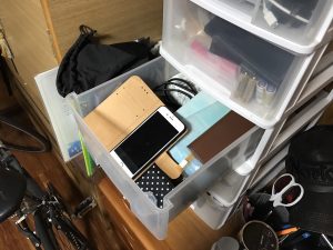 iPhone6を片付ける画像
