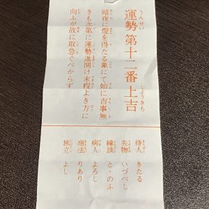 多賀神社の適当おみくじ