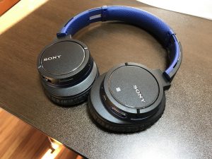 Bluetooth受信側に使用したヘッドフォン