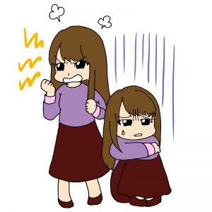 イラスト 女 双極性障害