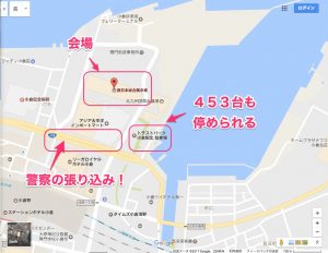 西日本総合展示場付近の地図
