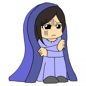 イラスト 女 うつ