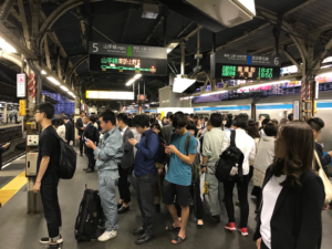 関東の人混み