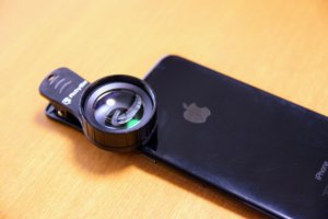 iPhoneに装着